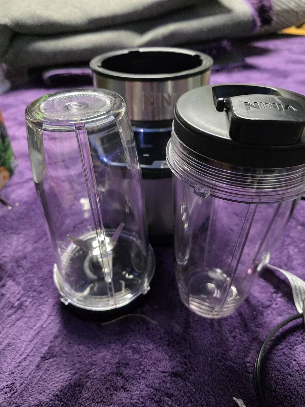 Ninja Nutri-Blender Pro with Auto iQ, 1100PW, (2) 24oz Cups